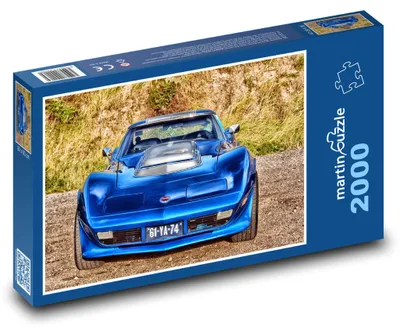 Obrázok produktu pre Puzzle 2000 Modré športové auto - martinpuzzle