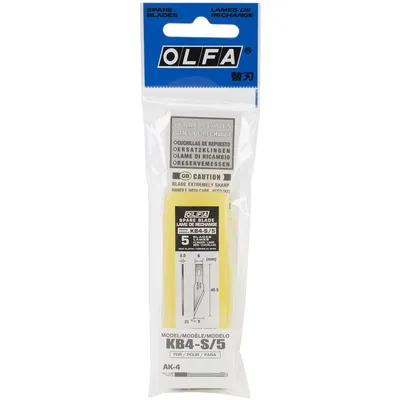 Immagine prodotto di OLFA -Riserva -olfa kb4 -s/5 | Soffio a 5 pezzi