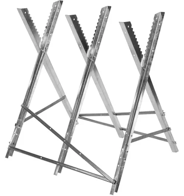 Immagine prodotto di Cavalletto per tagliare la legna - Regolabile in altezza - Pieghevole - 600 - 680 mm