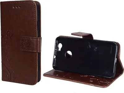 Zdjęcie produktu dla Pokrowiec ochronny w kwiaty na telefon komórkowy Huawei Nova Coffee