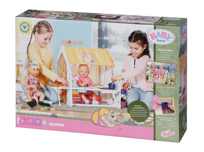 Produktbild von BABY born Puppenhaus, Weekend Haus mit Licht - und Soundfunktion + Zubehör