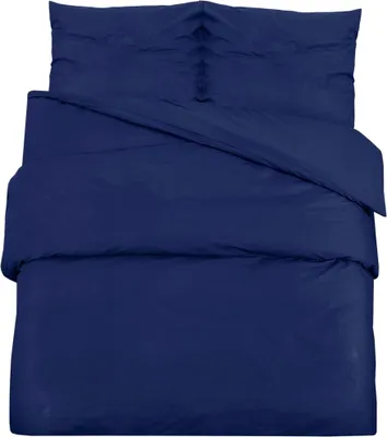 Obrázok produktu pre vidaXL Posteľná súprava Navy Blue 135x200 cm Bavlna