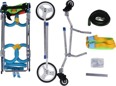 Immagine prodotto di Carrozzina per animali da compagnia per disabili, cani di piccola e media taglia, gatti, gambe da passeggio, riabilitazione (XS)