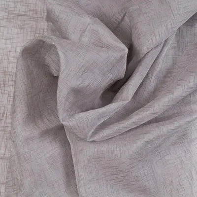Produktbild von Gerster Ösenschal, uni B = 140 x H =235 cmTransparent Criss-Cross We Uni grau