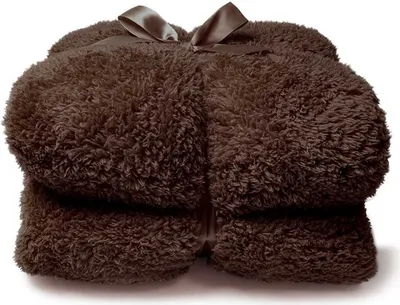 Produktbild von Unique Living - Plaid Teddy - 150x200cm - Braun