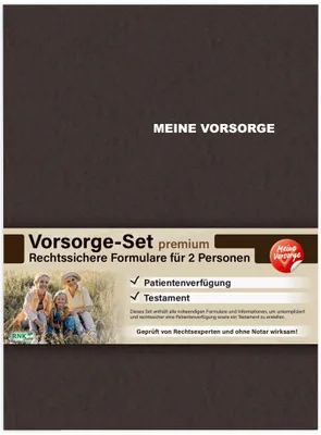Produktbild von RNK Verlag Vorsorge-Set "Meine Vorsorge" für 2 Personen