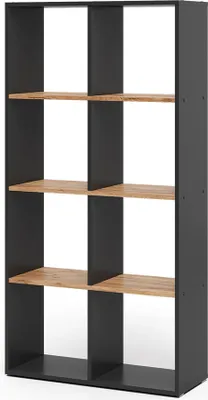 Produktbild von Raumteiler Vicco Scutum Anthrazit/Goldkraft Eiche 143 x 72 cm, Model 56302