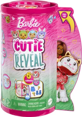 Zdjęcie produktu dla Barbie Color Reveal Chelsea Kotek-Panda HRK28