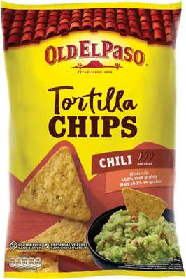 Image de Old El Paso Tortilla Chili Chips 185g