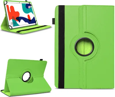 Produktbild von Tablet Tasche für Tabwee Tablet T90 / W90 Hülle Schutzhülle Schutz Drehbar CaseFarben:Grün