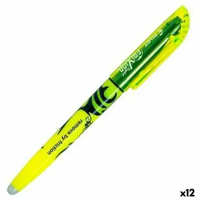 Zdjęcie produktu dla Pilot FriXion Light, 12 szt., Żółty, Czarny, Żółty, Plastik, 3,6 mm