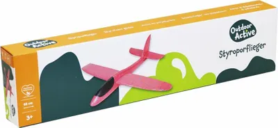 Produktbild von Großhandel GmbH - Ware Outdoor active Styroporflieger, rot Sonstige