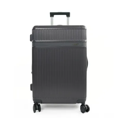 Produktbild von Kabinentrolley 20" S ABS, erweiterbar, 4 Rollen, Zahlenschloss, Solier NOKIRO STL976 dunkelgrau