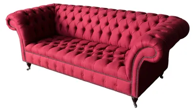 Produktbild von Chesterfield 3 Sitzer Dreisitzer Design Couchen Polster Sofa Sofas Textil