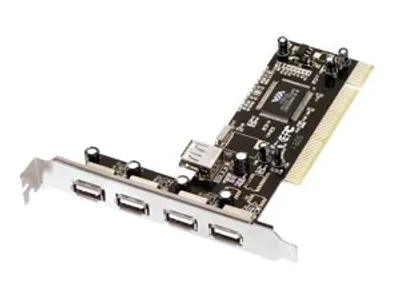 Obrázok produktu pre LogiLink PCI karta USB 2.0 4+1 port - USB adaptér