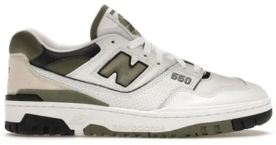Produktbild von New Balance 550 White Dark Olivine - EU 42