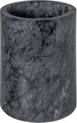Produktbild von Weinflaschenkühler aus Marmor - 13cm - Schwarz