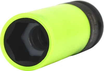 Zdjęcie produktu dla KS Tools 515.1075, Gniazdo udarowe, Zielony, 1 głowic(e), 1/2", Metryczny, 19 mm