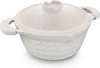 Produktbild von Famanu Kochtopf 28 cm - Induktionsgeeignet, mit Glasdeckel und Antihaftbeschichtung