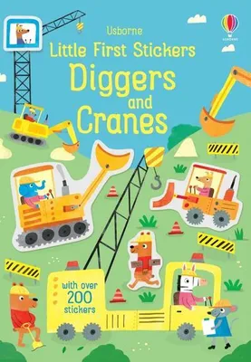 Immagine prodotto di Little First Stickers Diggers and Cranes