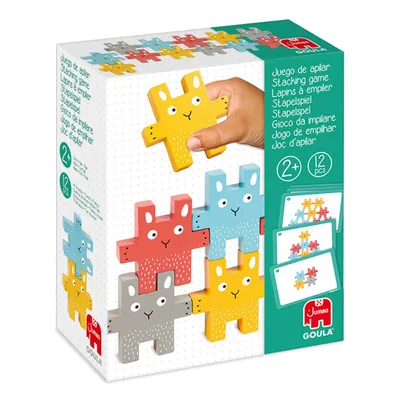 Immagine prodotto di Gioco di impilamento del coniglietto Goula 12 pezzi
