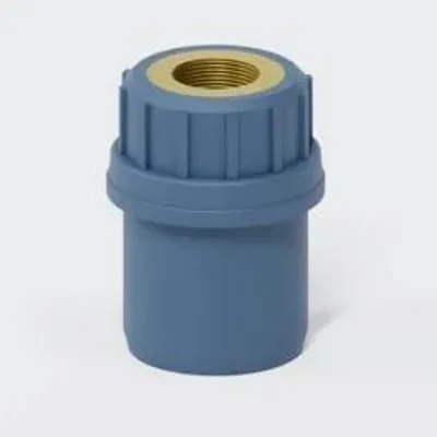 Obrázok produktu pre POLOPLAST, prechod kondenzátu, priemer DN40/1/2", typ POLO-KAL, materiál PP-MD/mosadz, priemer 40 mm, modrá farba, 1 kus.