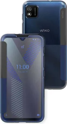 Image de Wiko, Housse de protection pour Wiko Y62 Folio, bleu foncé