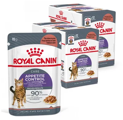 Produktbild von Royal Canin Appetite Control Care Feuchtfutter in Sauce für Katzen 24x85g