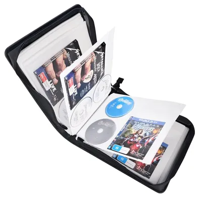 Produktbild von CD/DVD-Box mit 128 Speicherkapazität und 64 Fächern