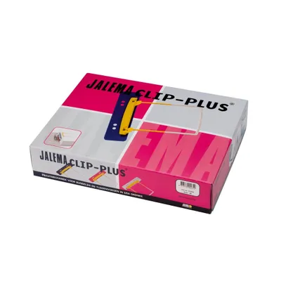 Immagine prodotto di Jalema 5712525 Clip Plus - Clip per archiviazione con guida di copertura, 100 pezzi