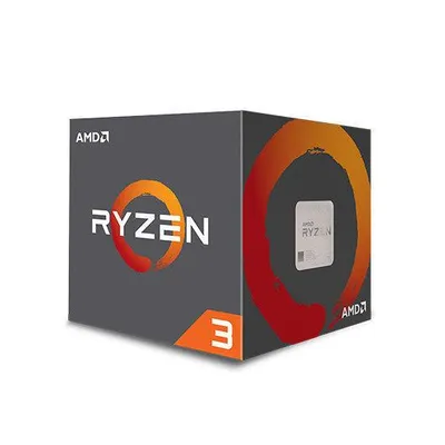 Zdjęcie produktu dla AMD Ryzen 3 1200, AMD Ryzen™ 3, Socket AM4, 14 nm, Pudełko, AMD, 3,1 GHz