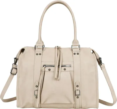 Produktbild von Gallantry, Bowling Tasche Damen mit Schultergurt und langen Henkeln, Taupe