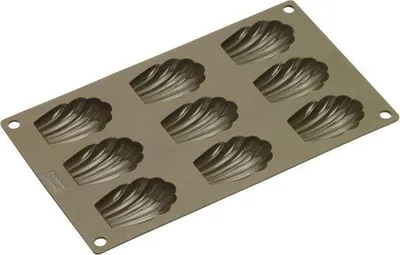 Produktbild von Silikonbackform für Madeleines - Hitzebeständig und Flexibel
