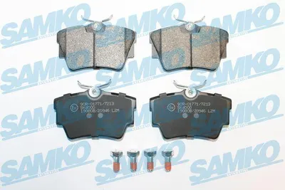 Produktbild von SAMKO Bremsbelagsatz, Scheibenbremse x 5SP946
