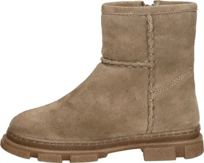 Image de KEQ Enkellaarsjes  Enkellaarsjes - Taupe - Maat 26