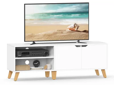 Zdjęcie produktu dla Biała szafka pod TV do 65 cali