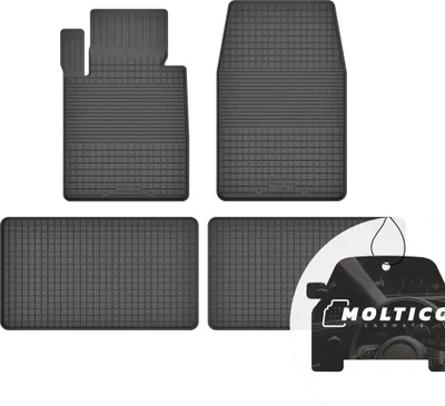 Produktbild von Gummimatten mit Rand Auto Fußmatten Gummi Automatten Passgenau 4-teilig Set - passend für Range Rover III 2002-2012