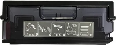Immagine prodotto di INF Contenitore Polvere Automatico per Robot Aspirapolvere Ecovacs T9 T9aivi ABS Nero 18.5x7x5.5cm