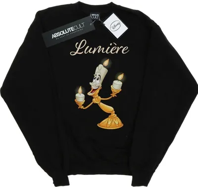 Produktbild von Disney - "Beauty And The Beast Be Our Guest" Sweatshirt für Herren BI17498 (M) (Schwarz)