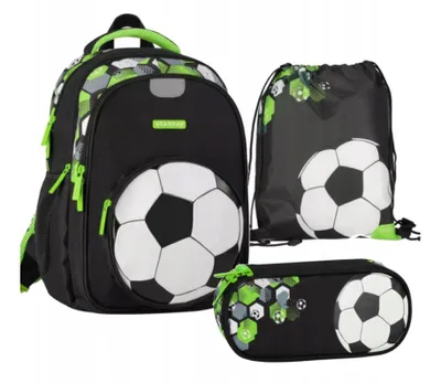 Produktbild von Rucksack Set 3-teiliges Fußball Schulset Starpak