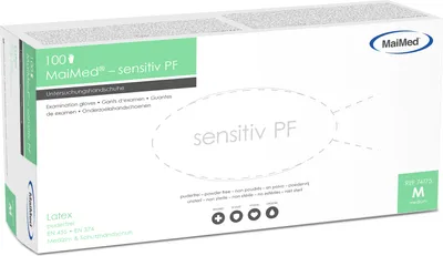 Immagine prodotto di Maimed sensitiv PF Unt.Handsch.unster.Latex Gr.L 100 pz