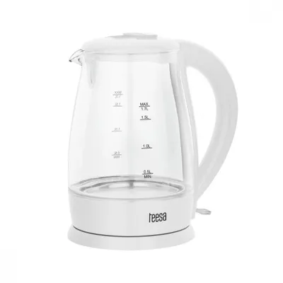 Obrázek produktu pro Teesa TSA1511W Rychlovarná konvice skleněná 1,7L, 2200W, bílá