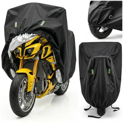 Zdjęcie produktu dla Pokrowiec na motocykl skuter rower wodoodporny Oxford 205 × 95 × 110 cm Becke, Obraz wygenerowany przez AI
