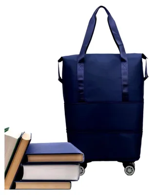 Produktbild von Reisetasche mit Rollen | wasserdicht und tragbar | Gepäck für Kurzreisen und Geschäftsreisen