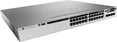 Produktbild von Cisco Catalyst 3850-24S-S - Switch - L3 - managed - 24 x Gigabit SFP - Desktop, an Rack montierbar