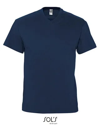 Image de SOLs 11150 | V-Neck T-shirt manches courtes hommes Victory - Couleur : Navy - Taille : XL