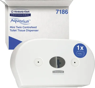 Produktbild von Aquarius Toilettenpapierspender Jumbo 7186 ws