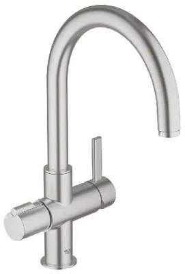 Obrázek produktu pro Grohe Red - Páková dřezová baterie Duo, supersteel 30033DC0