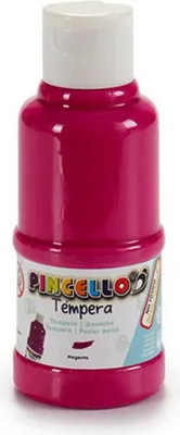 Productafbeelding van Temperakleurverf, penseel, magenta, 120 ml (12 stuks)