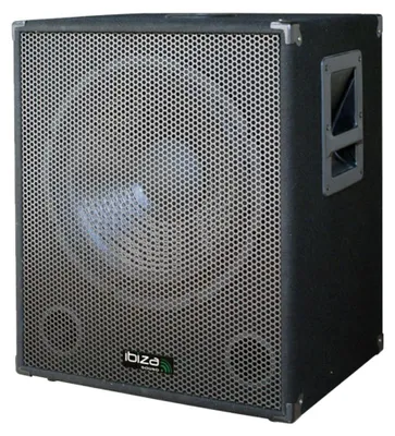 Produktbild von Ibiza Sub15A Aktiver 15" Subwoofer 800 Watt Mit Verstärker